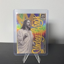Donruss Faithful Series Divine Stats Optic Insert Jesus Christ Trading Card picture