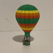 Hot Air Balloon HO Scale Glow 3-D Printed Small4.5” Green Multi color  picture