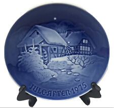 Royal Copenhagen Christmas Plate JULE AFTER 1975 B&G At Old Water Mill picture
