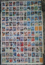 1982 Topps Baseball Uncut Sheet of 132 Cards With 15 Hall of Famers Nice Shape picture