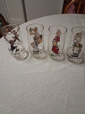 Popye Sailor Vintage 1975 Drinking Glasses picture