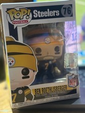 Funko Pop NFL Football Pittsburgh Steelers Ben Roethlisberger #76 + Protector picture