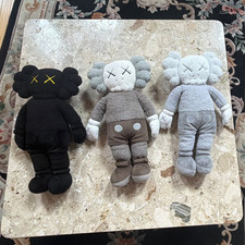 KAWS Holiday Hong Kong KAWS Companion Plush Set of 3 Limited Edition w/ Box picture