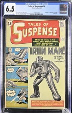 Tales of Suspense #39 CGC 6.5 Fine+ Unrestored 1st App. Iron Man Tony Stark picture