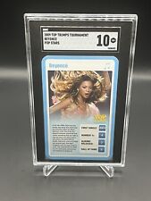 2009 Top Trumps Tournament Beyoncé Pop Stars Sgc 10 Gem Mint picture