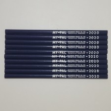 New MY-PAL Musgrave Pencils Lot of 10, 2020 Jumbos, 8.5MM Soft Graphite Core USA picture