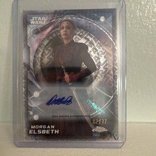 2026 Chrome Star Wars Morgan Elsbeth Diana Lee Inosanto Auto Logofractor /77 picture
