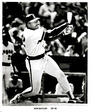 LD228 70s Orig Darryl Norenberg Photo DON BAYLOR CALIFORNIA ANGELS MVP ALL-STAR picture