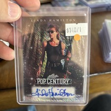 2026 Leaf Pop Century Linda Hamilton Auto 1/1 Terminator/Actress picture