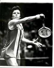 JT12 1978 Orig Ron Riesterer Photo BILLY JEAN KING TENNIS CHAMPION GAME ACTION picture