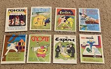RARE 1974 Fleer Crazy Magazine Covers 1st Series 15/30 Sticker Trading Card Set picture