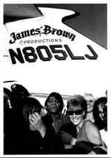 James Brown Productions Private Plane Dennis Hopper 60's Photo on Postcard picture
