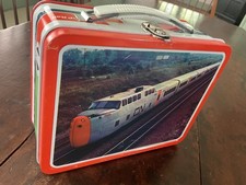 VINTAGE CANADIAN TRAIN LUNCHBOX NO THERMOS picture