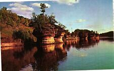 VTG Postcard- P41402. INK STAND, Wisconsin River. Unused 1960 picture
