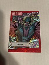 2022-23 UD Marvel Annual BLUE SPARKLE Blaster Exclusive Falcon #31 picture