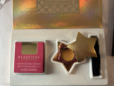 Estee Lauder Solid Perfume Beautiful Star Compact Unused + Refill, original box picture