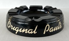 Bakelite Ashtray Original Paul's Banquet Hall Brooklyn NY Vintage 1960's picture