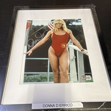 Donna D'Errico (Baywatch)Signed 8x10 Matted Photo Beckett Authenticated picture