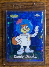2025 Topps Chrome SpongeBob Sandy Cheeks #27 Bubblefractor /99 picture