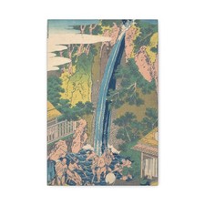 Katsushika Hokusai - Rōben Waterfall at Ōyama in Sagami Provin - Canvas Wall Art picture