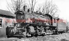 Chesapeake Western Ry #112 4-8-0 Elkton, VA Circa 1946 NEW 5X8 PHOTO picture