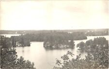 Bird's Eye View of Beautiful Islands, An Old Photograph Postcard picture