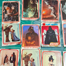 Vtg Topps 1980 Star Wars Empire Strikes Back Base Set Card Trading Lot picture