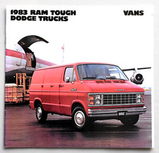 ORIGINAL 1983 DODGE VANS SALES BROCHURE CATALOG ~ 14 PAGES ~ 10.5