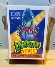 1988 Topps DINOSAURS ATTACK Complete Set (1-55) - Quantity Available picture