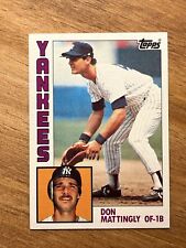 1984 Topps #8 Don Mattingly Rookie RC New York Yankees picture