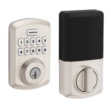 Kwikset Powerbolt 250 10-Button Keypad Satin Transitional, Nickel picture
