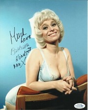 BARBARA WINDSOR SIGNED SEXY CARRY ON PHOTO (8) ALSO ACOA CERTIFIED picture