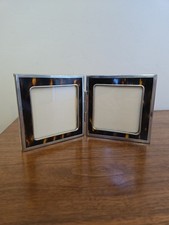 Vintage Tano Madrid Tortoiseshell Picture Frame Celluloid Desk 2 Photo Bifold picture