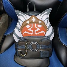 2023 Disney Parks Star Wars Ahsoka Tano Loungefly Mini Backpack New In Hand picture