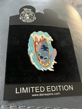 Disney Shopping Stitch Ink Art LE 250 Rare 2010 Pin picture