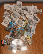 NICE LOT OF 45 VINTAGE/ANTIQUE POSTCARDS HISTORY/TRAVEL/CHICAGO picture