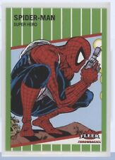 2023 Fleer Throwbacks '89 Marvel Green /89 Spider-Man #1 Card 1989 Upper Deck picture