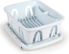Camco RV Mini Dish Drainer & Tray, Compact Design, White (43511) picture