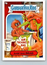 2005 Topps Garbage Pail Kids #s6b Barf Bag Brad Scratch-'n-Stink-Stickers K14174 picture