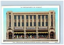 Chicago Illinois Postcard The Chinese Merchandise Mart Jay W. Rapp & Co. c1960's picture
