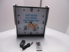Hey Culligan Man LED light up Advertising wall clock Brand New picture