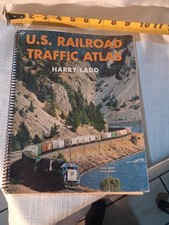 U.S. Railroad Traffic Atlas by Harry Ladd - Spiral-Bound Book picture