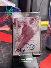Topps 2020 Star Wars Masterwork Maul Sam Witwer Hard Signed Auto 1/1 MWA-SW picture