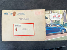 1946 1947 Packard Super Clipper Brochure Custom Sedan Brochure-Original Envelope picture