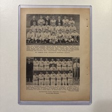 1934 St. Joseph MO & Davenport IA Baseball Team Picture Rare Vintage Antique picture