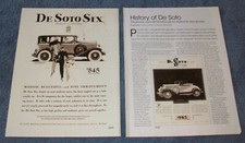 1928-1942 De Soto History Info Article