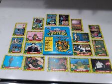 1990 Topps Teenage Mutant Hero Turtles TMNT Full 66 Card Set Original Box picture