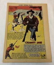 1949 cartoon page ~ CALAMITY JANE picture