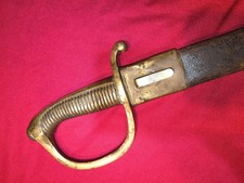 antique Italian French Napoleonic Briquet With Scabbard 19th picture