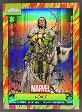 2024 Topps Chrome Marvel #65 Loki Doom Spider Wolverine Iron HUMAN TORCH /39 picture